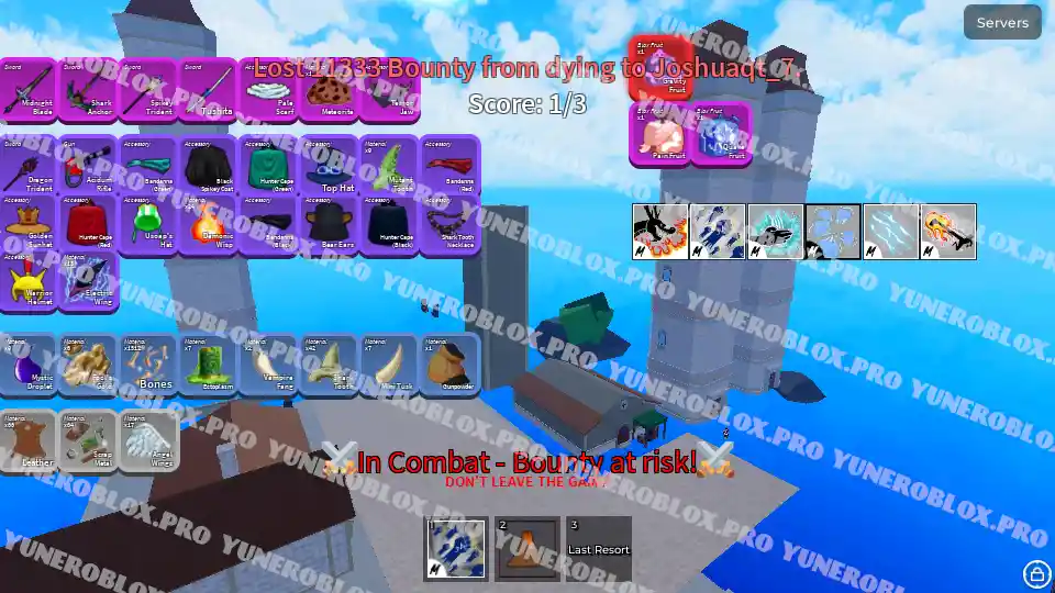 (MỚI) Acc Roblox Blox Fruits SHARK ANCHOR - GOD HUMAN